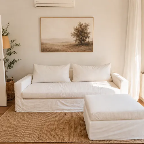 Alfombra Yute Rectangular (S) en Marrón, Uruguay | Decilo con Alma